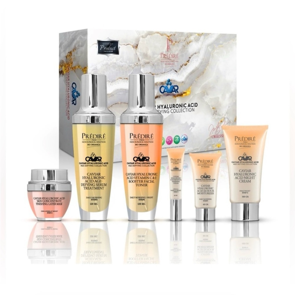 Prédiré Paris Caviar Moisturizer Collection - Gold and Cream